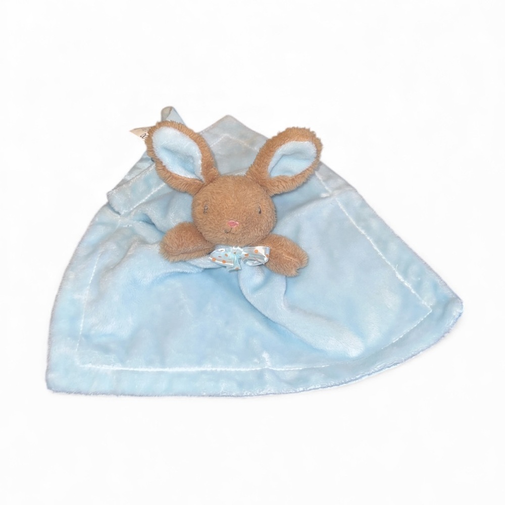 Dan Dee My First Easter Baby Security Blanket Lovey Tan Blue Polka Dot Bow 2020